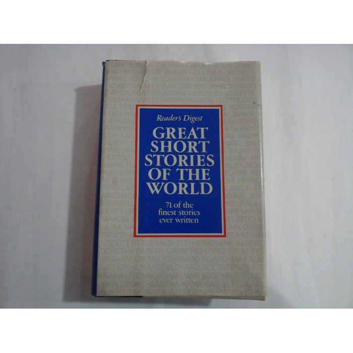 GREAT SHORT STORIES OF THE WORLD - READER'S DIGEST 